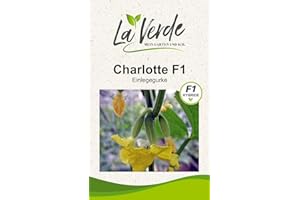 La Verde MEIN GARTEN UND ICH. Charlotte F1 Gurken Samen für ca. 40 Pflanzen, ertragreiche Einlegegurke, bitterfrei und multiresistent, Saatgut ohne Gentechnik