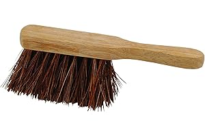 Elliott 25 cm Natural Bassine Fibre FSC Certified Hand Brush with Stiff Bristles – Heavy Duty, Ideal for Outdoor use and Stone Floors, Workshops, Warehouses and Gardening, Beige