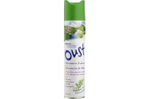 Oust Ambientador Eliminación de Olores, Frescor, 300 ml, El embalaje puede variar