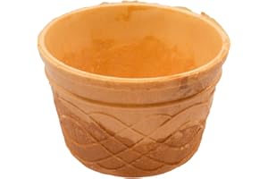 JASPERT EISWAFFELN Vaso de barquillo "S" 80ml 44xØ71mm molde comible 180 piezas