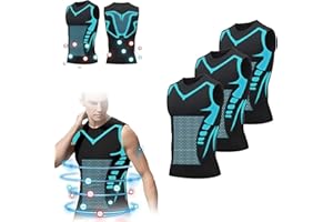 CLGORM Duneva Abnehmweste, Vital Vest Abnehmweste, Version Ionic Shaping Vest, Für Männer Zum Perfekten Körper