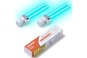 AffyBulb 2 * 7W G23 PLS Bombilla UV de reemplazo, para máquina de filtros UVC de Estanque o clarificadores