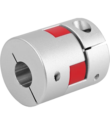 2 Giunti Flessibili Per Albero In Alluminio - Da 4mm A 5mm, L25mm Per Fai Da Te - Foto 3