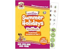 Another CGP Summer Holidays Activity Workbook - for kids between Reception and Year 1 (ages 4-5) (CGP Holiday Workbooks)