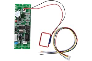 Ouitble Zugangskontrollmodul, 125-kHz-RFID-Lesemodul, eingebettete Steuerplatine für Zugangskontrolle(9-12V)