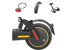 MotuTech Rear Suspension Kit + Mudguard + Wide Rear Light for Segway-Ninebot Max G30 Electric Scooter Shock Absorber Vibration Scooter