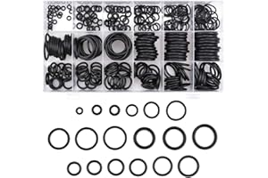 JOYAN 279 Pezzi Assortimento Guarnizioni Gomma 18Taglie Anello di Tenuta in Gomma Set Guarnizioni Idraulica Gomma Anello Guarnizioni Oring Guarnizione in Gomma Guarnizione Anello in Gomma per Rubinetto Tubi
