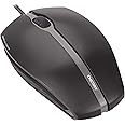 CHERRY GENTIX CORDED, Wired Mouse, Precise Defliment Wheel, Optical Sensor, Symmetrical Design for Right and Left Handed, 1.8