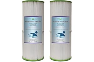 Filterlogic SFL50-5-13OBE | 2X Wasserfilter kompatibel mit Pleatco PRB50-IN, Darlly SC706, Unicel C-4950, Magnum RD50 Filterkartusche, Whirlpoolfilter, Poolfilter, Hot Tub Filter, Spafilter