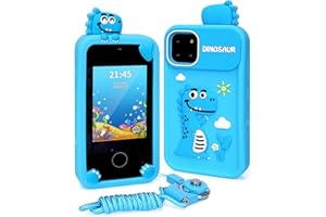 FULLOVE Jouet Enfant 3 4 5 6 Ans Téléphone: Smartphone Jeux Enfant Fille 4 5 6 7 8 Ans Cadeau Fille Enfant 3-9 Ans Jouet Telephone Portable pour Enfant