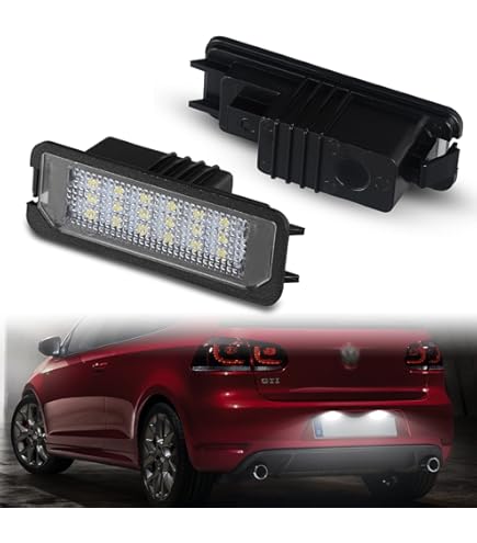 Original VW LED Kennzeichenbeleuchtung Polo 6R 6C Golf 6 7 Passat Ama