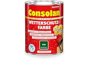 Consolan Wetterschutz-Farbe 5L (Grün)