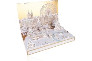 ‎ACCENTRA Accentra – Adventskalender Beauty 2025, WINTER MAGIC, 24 Wellness & Körperpflege Produkten für Frauen mit Bodylotion, Badesalz, Seife, Duschbombe Duftkerze uvm. – 3D Weihnachtskalender zum aufklappen