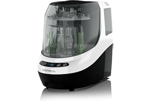 Baby Brezza - Lave-biberons Bottle Washer Pro - lave, stérilise et sèche automatiquement biberons et accessoires de tire-lait