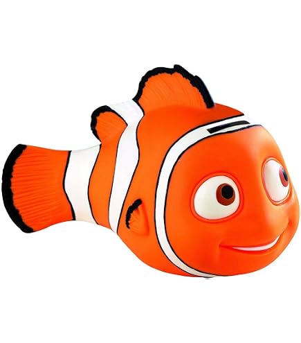 Crockery Critters Deluxebase Clownfish Money Box Cute Animal Shaped Novelty Money Bank for Kids and Adults Home & Kitchen
