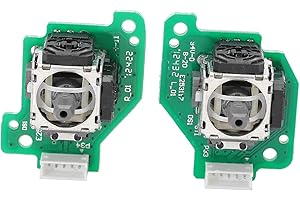 ASHATA Réparation de bâton analogique 3D Gauche Droite pour U, Joystick analogique de Remplacement 3D avec Carte PCB pour contrôleur de Manette U Gamepad Gauche Droite