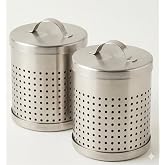 Smartizi 2'li B&uuml;y&uuml;k Boy Metal &Ccedil;ay S&uuml;zgeci Seti (7 x 6.5 cm) - Paslanmaz &Ccedil;elik Demlik ve Kupa Filtresi (2 Adet)