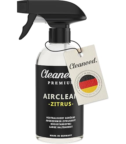 EOS Auto Geruchsentferner Spray | Starker Geruchsneutralisierer Auto | Innenraum, Textilien, Leder & Kunststoff | Rauchgeruch Aus Auto Entfernen & Tiergerüche