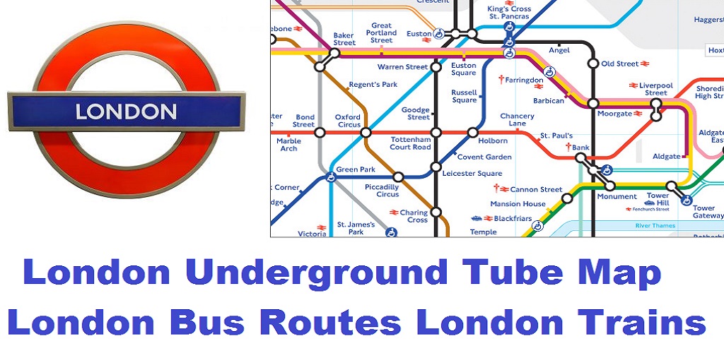 TFL Tube Map Bus Routes