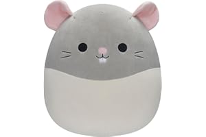 Squishmallows SQCR02403 - Rusty die Ratte 30 cm, offizielles Kelly Toys Plüsch, superweiches Kuscheltier