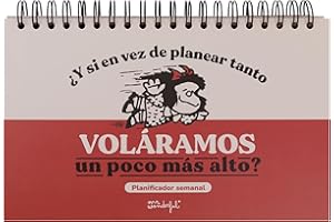 Mr. Wonderful - Planificador semanal Mafalda - ¿Y si en vez de planear tanto voláramos un poco más alto?