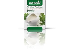 GENESIS LABORATORIES Genesis Starter Culture per la preparazione casalinga di Kefir - fino a 50 litri