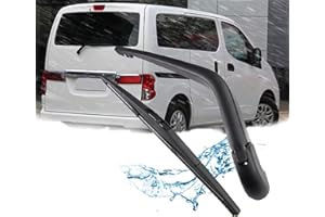 REXGEL Limpiaparabrisas De Coche, Ventana Trasera, Parabrisas, Limpiaparabrisas, Accesorios para Nissan NV200 Hatchback 2010 2011 2012 2013 2014 2015 2016 2017 Limpiaparabrisas