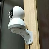 Mi Home 360 Uyumlu Kamera Duvar Askı Aparatı - G&uuml;venlik Kamerası Sabitleme Standı (Beyaz)