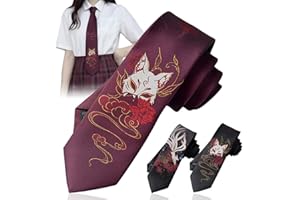 MNPALETTEY 3 pièces japonais Anime renard cravate cou Cosplay JK vêtements hommes femmes Kawaii accessoires accessoires Costume pour mariage remise des diplômes école Cosplay