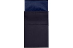 DonDon pochette da taschino Uomo con base in cartone e angoli ripiegati grandezza modificabile fazzoletto da taschino