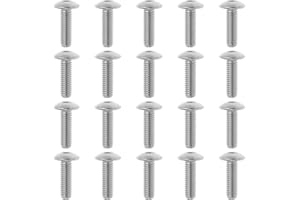 EMSea 20 Tornillos de fijación de carenado de Motocicleta M5 x 16 mm compatibles con Honda compatibles con Tornillos de fijación de carenado de Motocicleta Yamaha