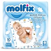 Molfix Bebek Bakım &Ouml;rt&uuml;s&uuml; 10'lu 60x60