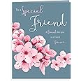 Piccadilly Greetings Luxury Beautiful Contemporary Special Friend Birthday Card - 8 x 6 inches - Koko Designs