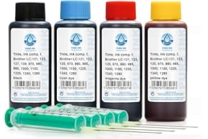 OCTOPUS FLUIDS 400ml Nachfülltinte, Druckertinte für Brother LC-223, LC-225, LC-227, LC-229 Druckerpatronen, Brother DCP-J 4120 DW, MFC-J 4420 DW, J 4425 DW, J 4620 DW, J 4625 DW, J 5320 DW, J 5600, J 5620 DW, J 5625 DW, J 5720 DW