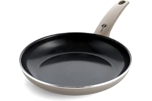 GreenPan Frying Pan, Non Stick, Toxin Free Ceramic Pan - Induction & Oven Safe - 28 cm, Bronze