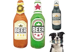 Acboor Giochi per Cani, 3 Pezzi Giochi Cane Peluche per Cani Simpatico Giocattolo per Cani con cigolio Cane Giocattolo Masticare per Cuccioli Cani di Piccola Taglia Media