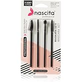 Nascita 4-Piece Silicone Design Mascara and Eyebrow Shaping Brush