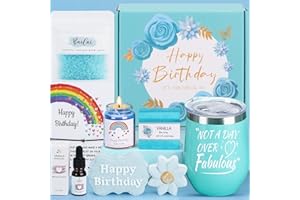 BAICAI Bath Sets Birthday Pamper Gifts for Women Her, Skin Care Happy Birthday Hampers For Women Self Care Package for Her, Ladies Birthday Presents Ideas for Women Best Friends Sister Auntie Bestie Mum Wife