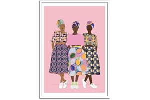 WALL EDITIONS Art-Poster - GRLZ Band - Céleste Wallaert