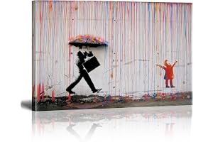 Banksy graffiti canvas målningar konsttryck väggkonst affisch pop dekoration bilder för vardagsrum stor storlek väggdekor 70