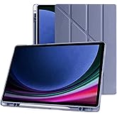 Klasse Samsung Galaxy Tab S9+ FE Plus 12.4 in&ccedil; Uyumlu Smart Kılıf, S Pen Kalemlikli, Trifold, Esnek, Mat, Origami, Darbeye Ta