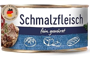 ‎DREISTERN DREISTERN Lard Meat 300 g I With Spices & Bacon I Hearty Specialty in Recyclable Canning I Long Shelf Life Thanks to Natural Preservation I Homemade Quality