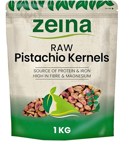 1kg Raw Unsalted Pistachio Nut Kernels – Healthy Snack, No Shell