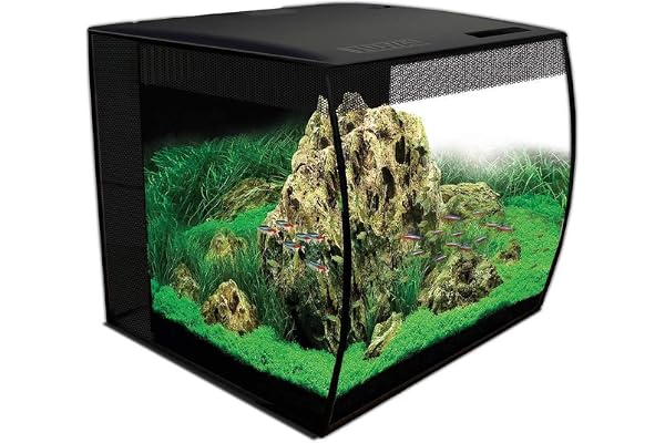 FLUVAL Aquarium Flex LED sans Meuble Bas pour Aquariophilie Noir 57 L