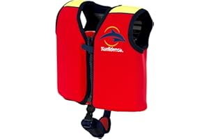Konfidence Swim Jacket - Premium Swim Vest with Removeable Safety Strap for Kids| Adjustable Buoyancy | UKCA & CE Compliant | Swim School Approved