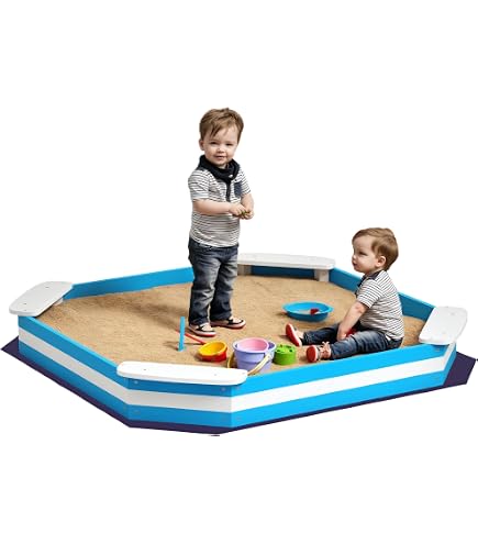 Lot de 2 bacs à sable avec couvercle - Sensory Bin - Jouet pour activités - Bac en plastique pour l'eau, le sable, les perles et plus encore