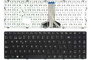 FGFGHRTS Teclado Compatible con Lenovo IDEAPAD 100-15IBD 100-15IBY 300-15 B50-80 5N20K25452
