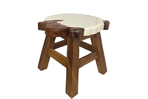Crafty Artisan Childrens Wooden stool (Sheep)