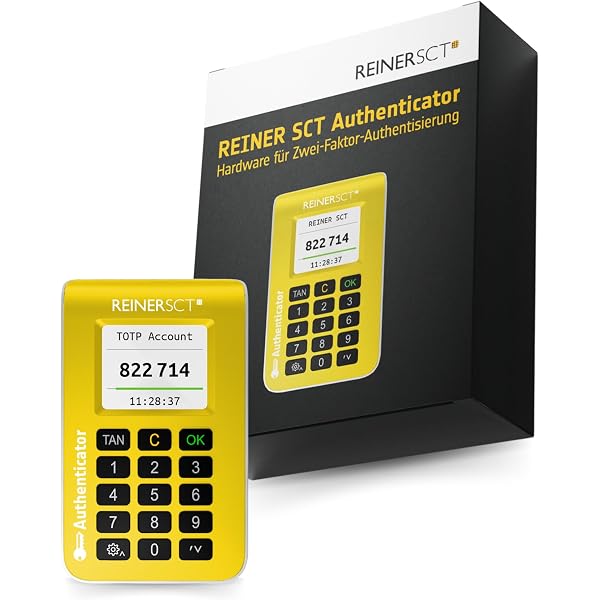 REINER SCT FIDO Stick Pro USB-C - Sicherheitsschlüssel FIDO2 U2F Für Zwei-Faktor-Authentifizierung