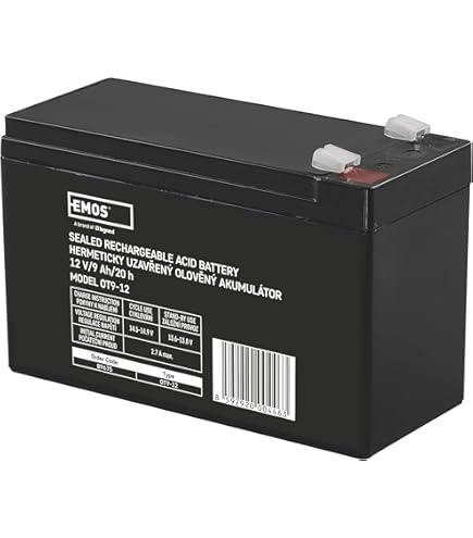 Batterie 12V 17Ah AGM Q-Batteries - Plomb Non Tissé, Durée De Vie 10 Ans - Pour Alarme, UPS, Télécoms